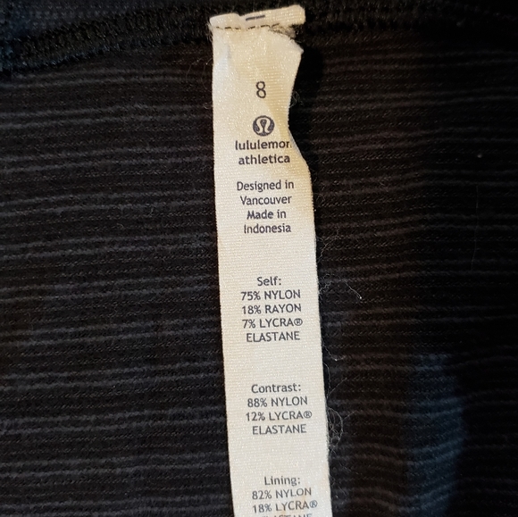 Lululemon Bhakti Jacket Size 8 Color Black/grey - Picture 3 of 11